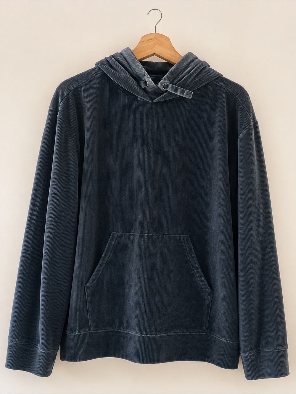 Anthropologie Daily Practice Corduroy Hooded Pullover Sweatshirt - Minimalist